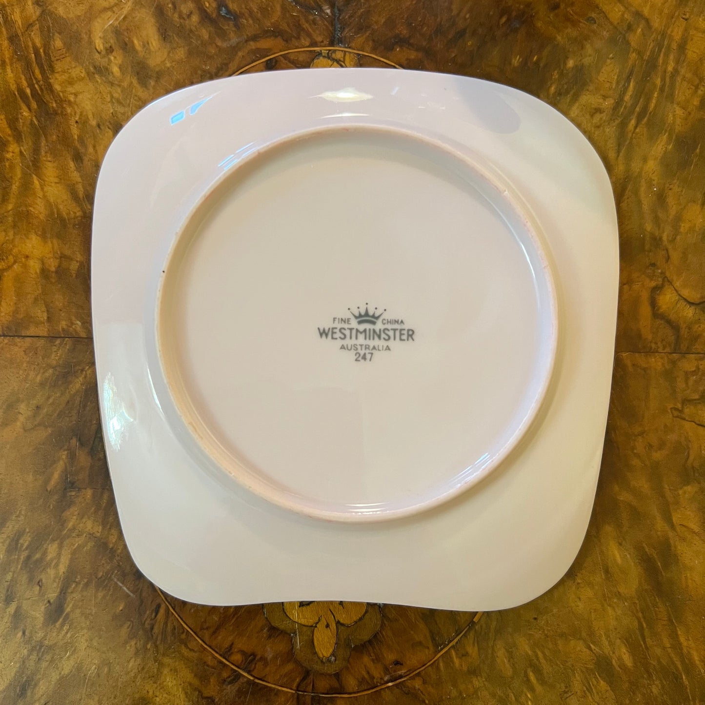 Vintage Westminster Pink Tea Plate