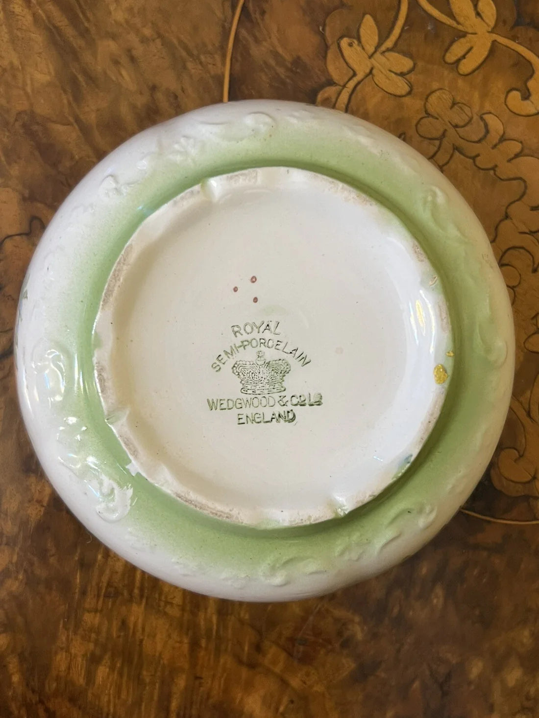 Vintage Wedgewood Royal Semi Porcelain Bowl