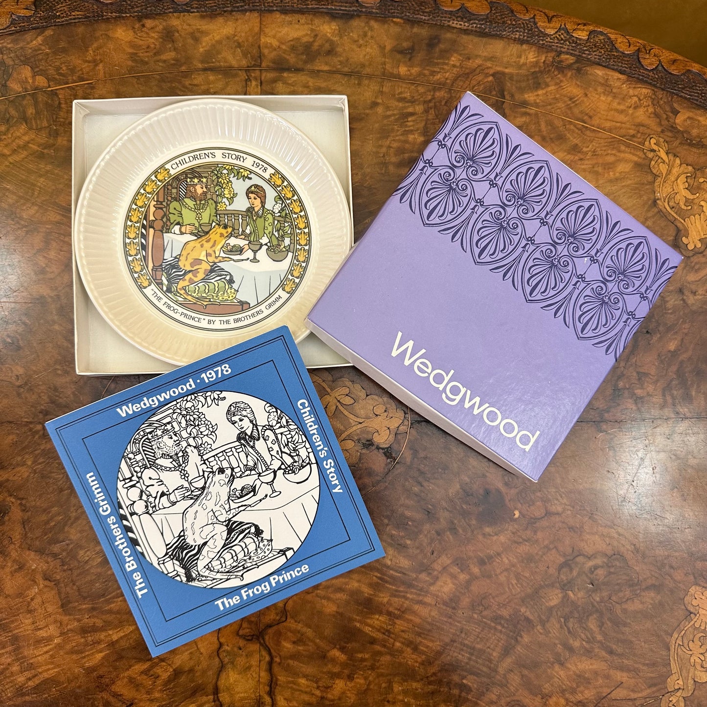 Wedgwood Children's Story 1978 "The Frog-Prince" By The Brothers Grimm Dish