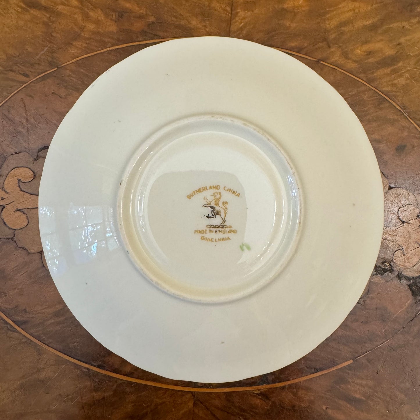 William Hudson Sutherland Floral Demitasse Saucer