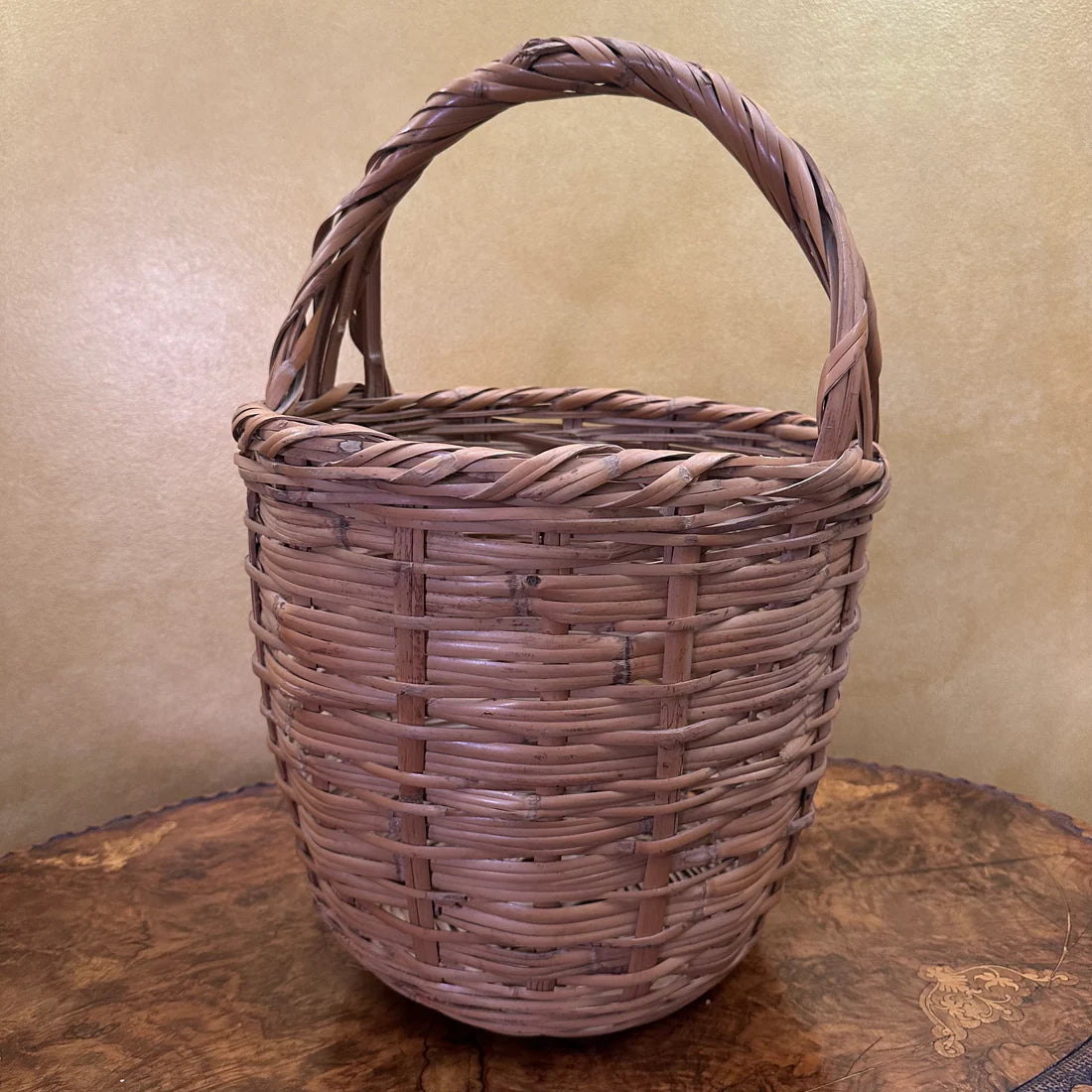 Vintage Wicker Large Basket