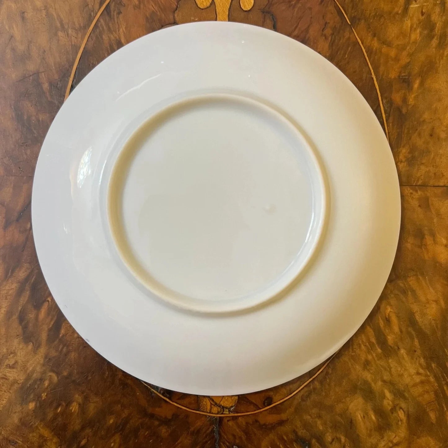 Vintage Oriental Print Saucer