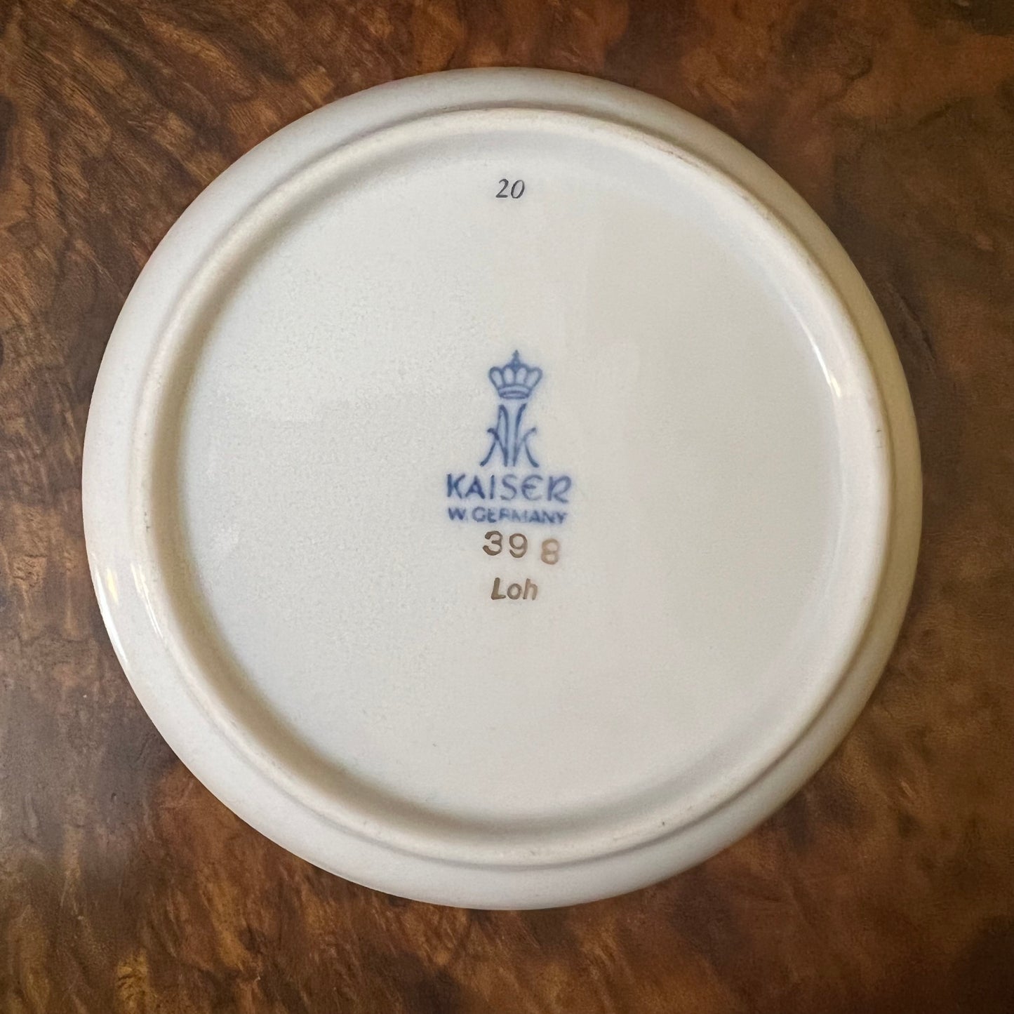 AK Kaiser Bird Print Small Dish