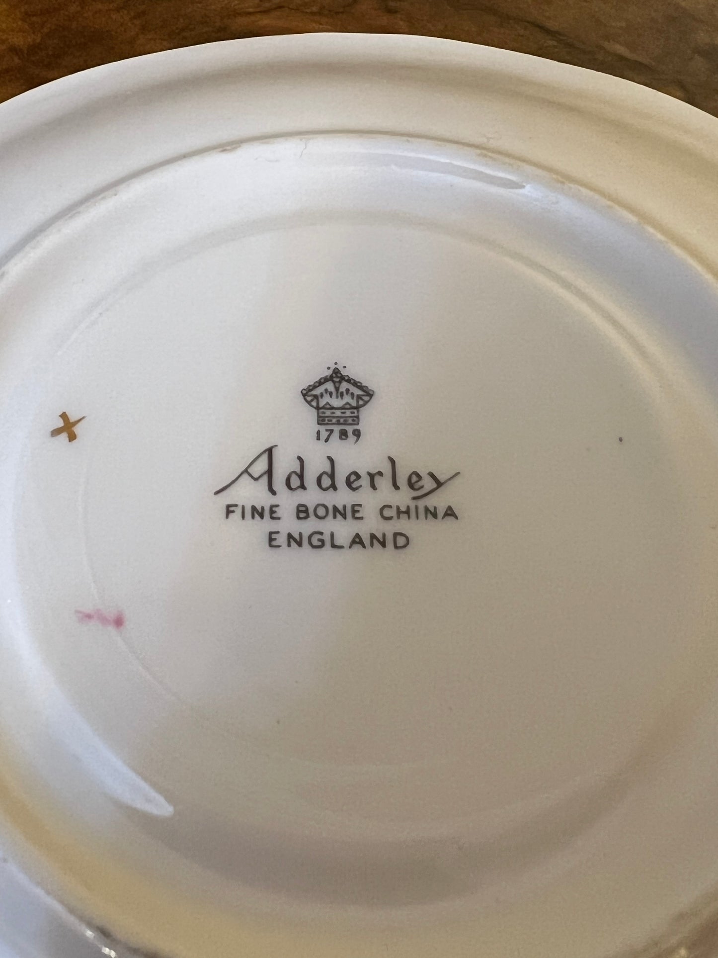 Adderley Rose Saucer Plate