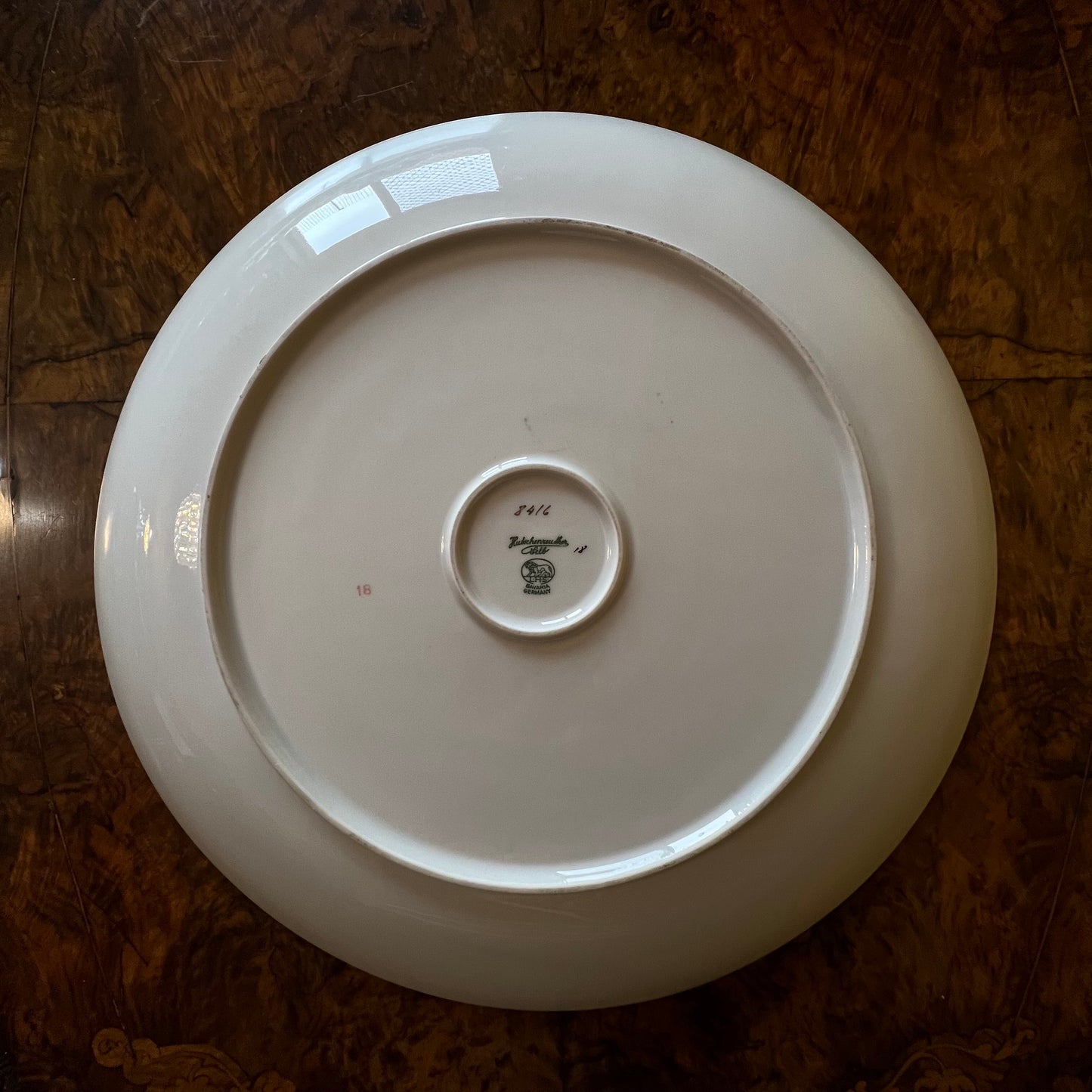 Bavaria Fruit Print Large Round Platter