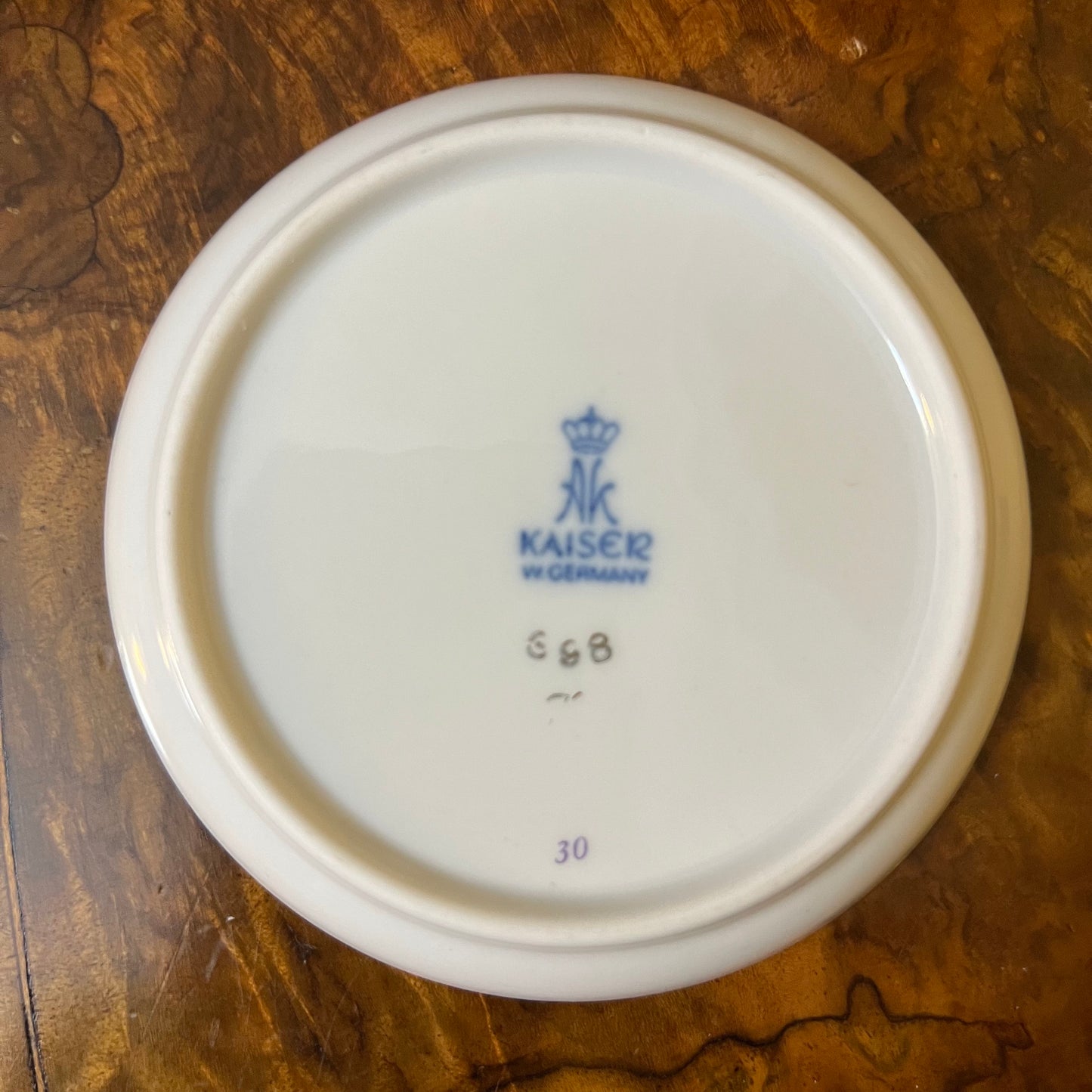 Bird Print Small Dish Plate