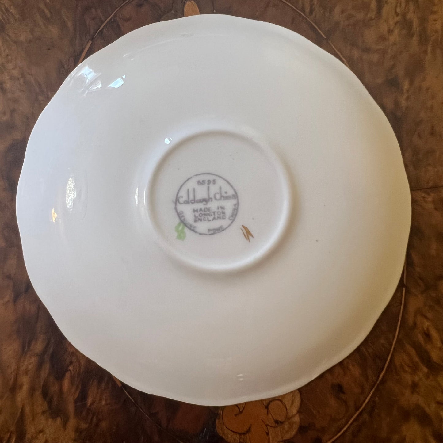 Colclough Pink Floral Saucer Plate