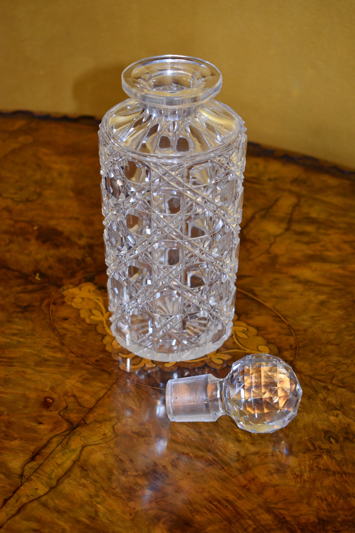 Crystal Cut Decanter
