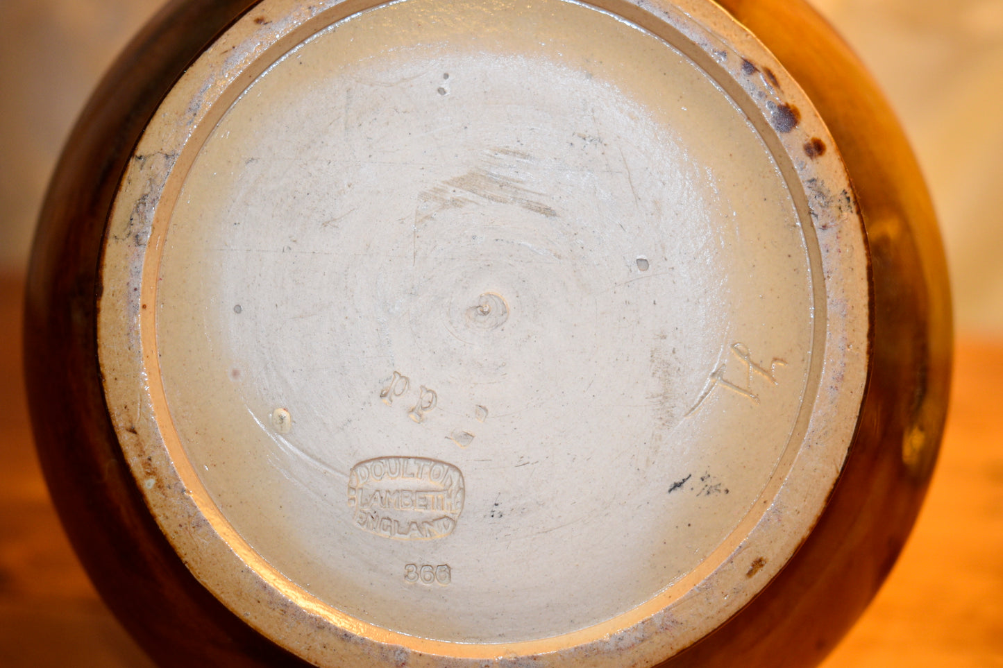 Doulton Lambeth Stoneware Vase