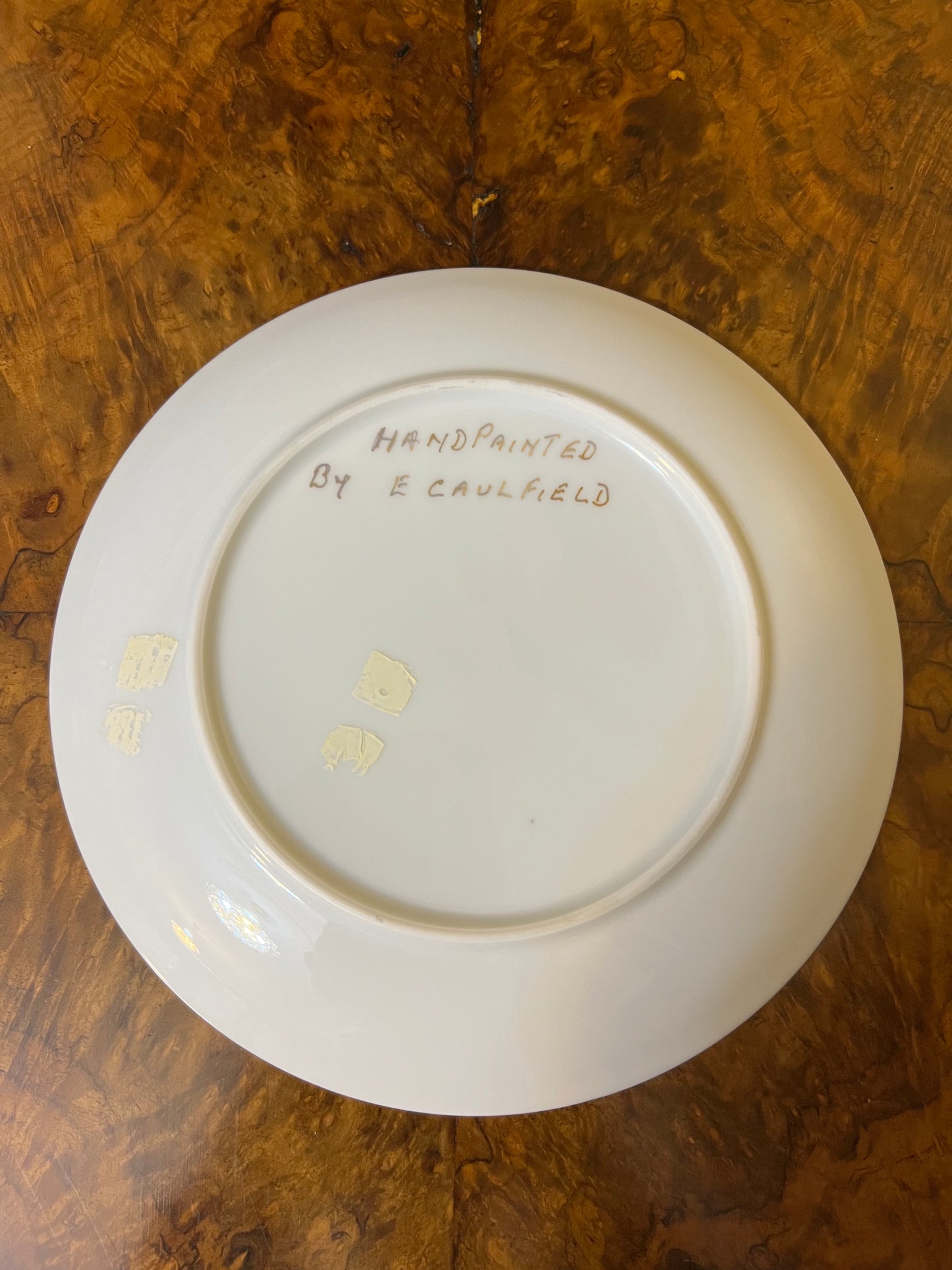 E Caulfield Town Print Plate