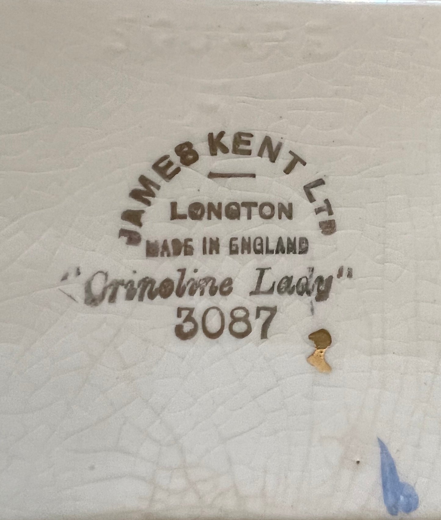 James Kent Crinoline Lady Dish