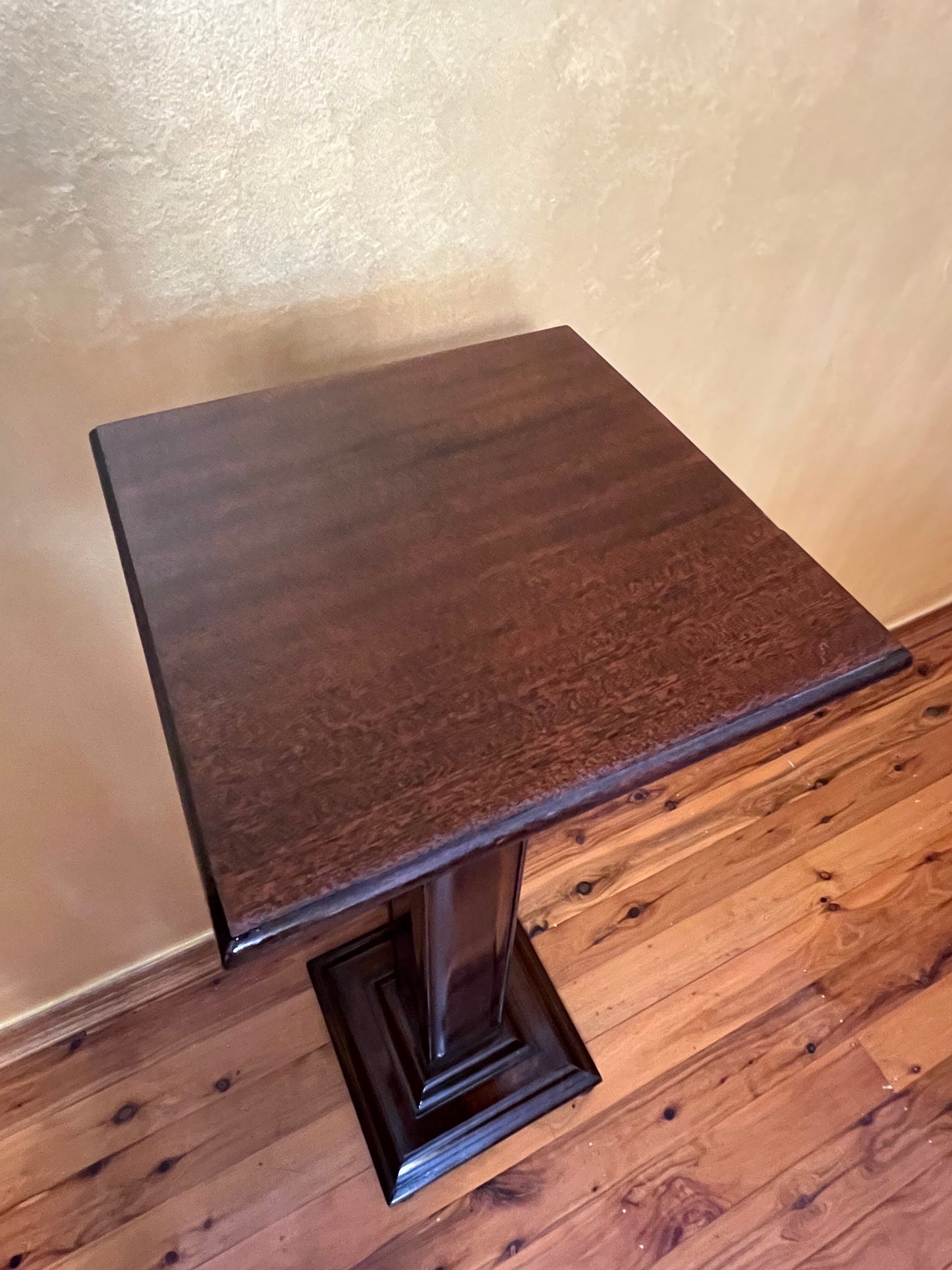 Mahogany Pedestal