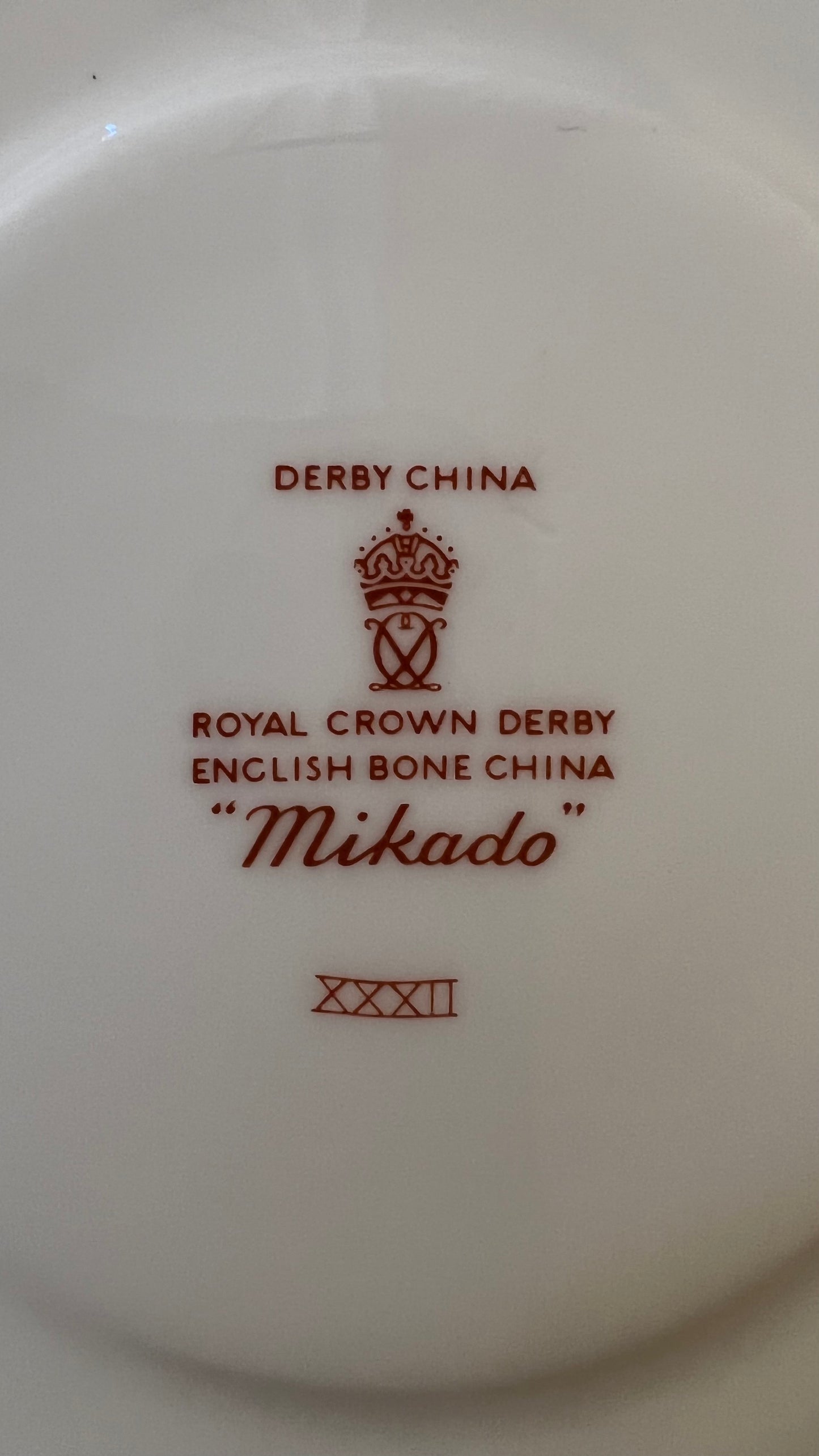 Royal Crown Derby Mikado Saucer Plate