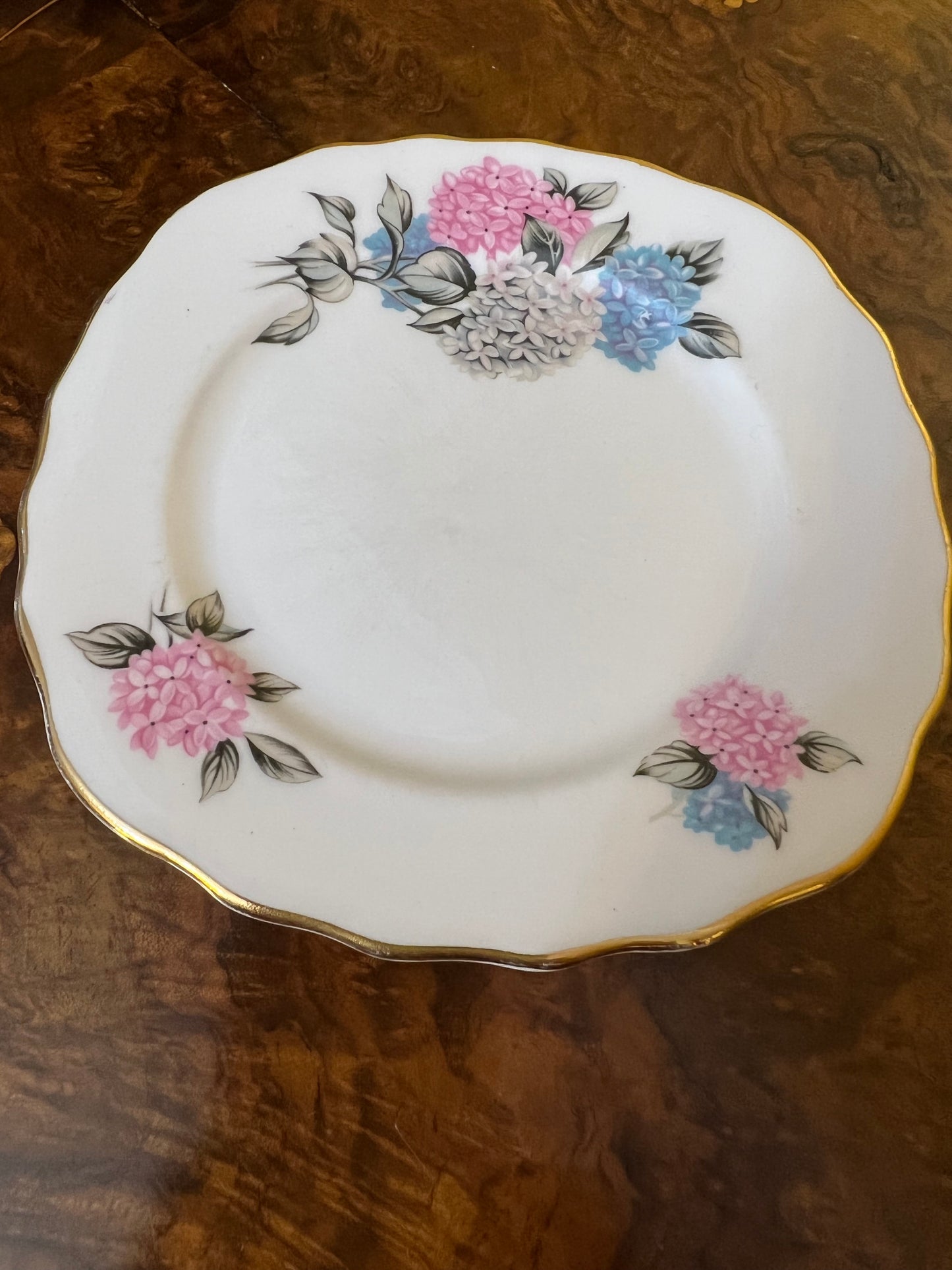 Royal Vale Hydrangea Side Plate