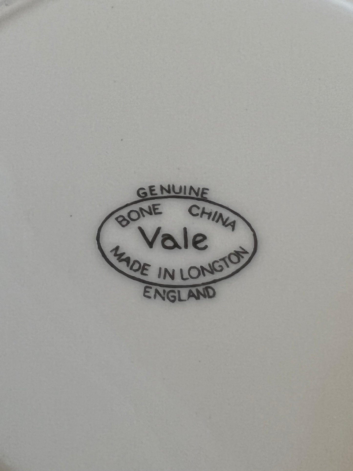 Vale Floral Plate