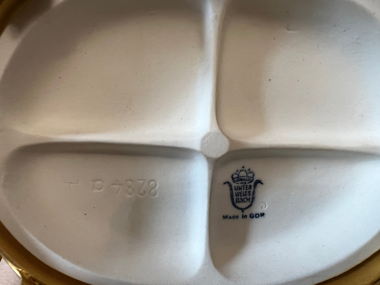 Vintage Germany Unterweissbach Bisque Porcelain