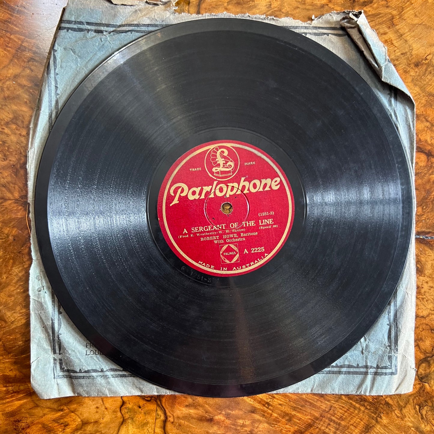 Vintage Robert Howe A Sergeant Of The Line/ Sidney Birchall Wipers