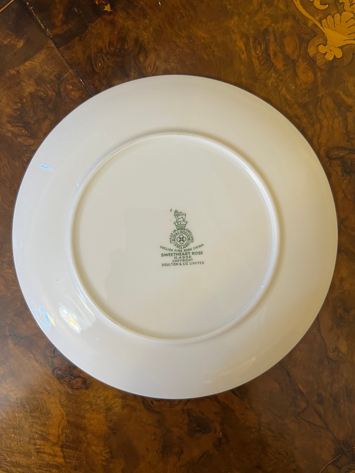 Vintage Royal Doulton Sweetheart Rose Side Plate