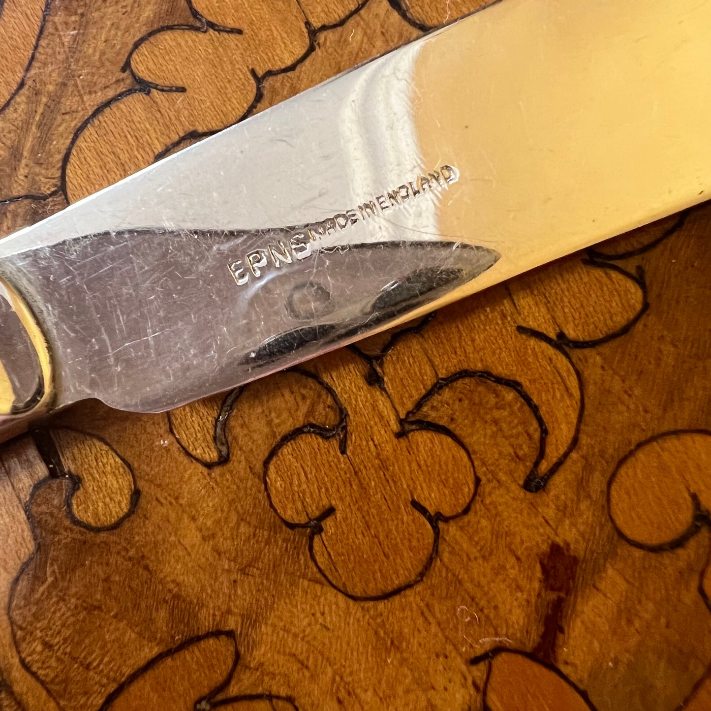 Vintage Silver Plated Knives