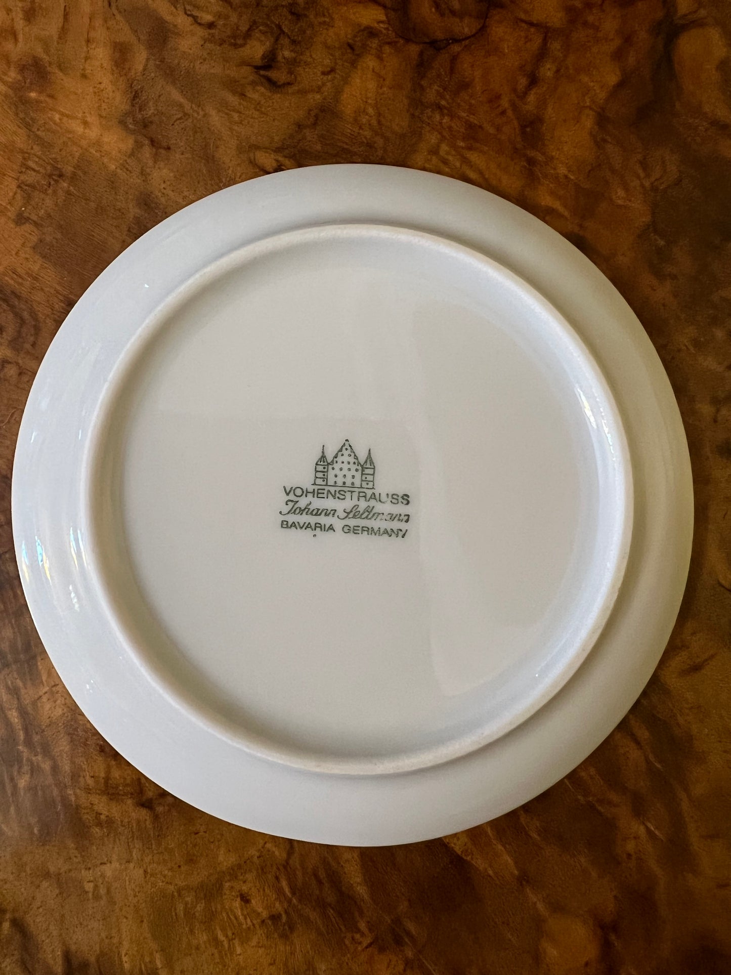 Vintage Vohenstrauss Johann Seltman Apple Floral Plate