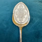1883 Glasgow Sterling Silver Small Serving Dish Spoon