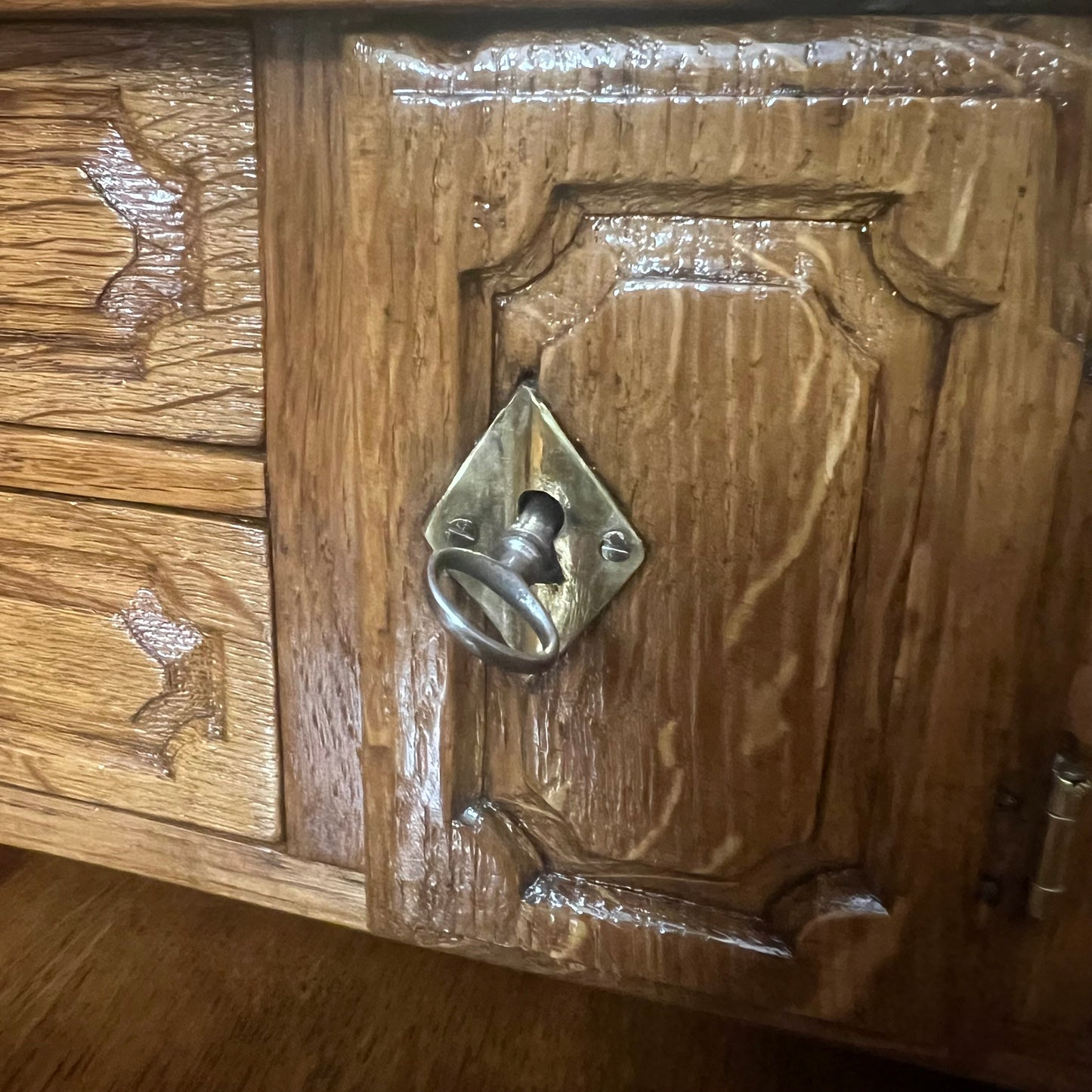 18th Century French Oak Bureau Drawers