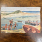 Vintage 1940s Solvol Fish Paper Book