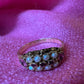 9ct_Gold_Pearl_Tourmaline Antique Ring