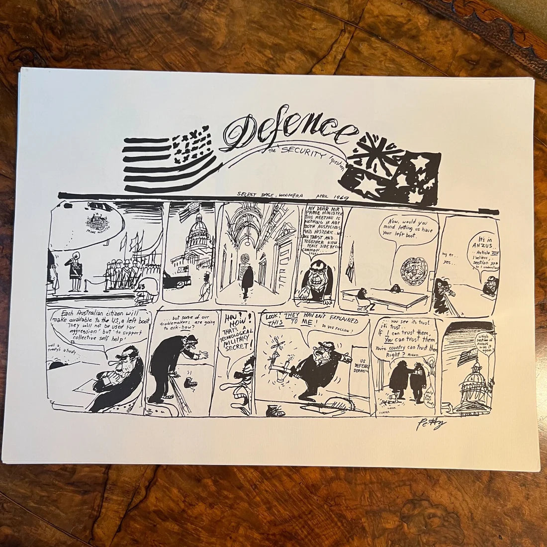 A Portfolio Of Petty: The work Of Bruce Petty Political Cartoonist 129/1000