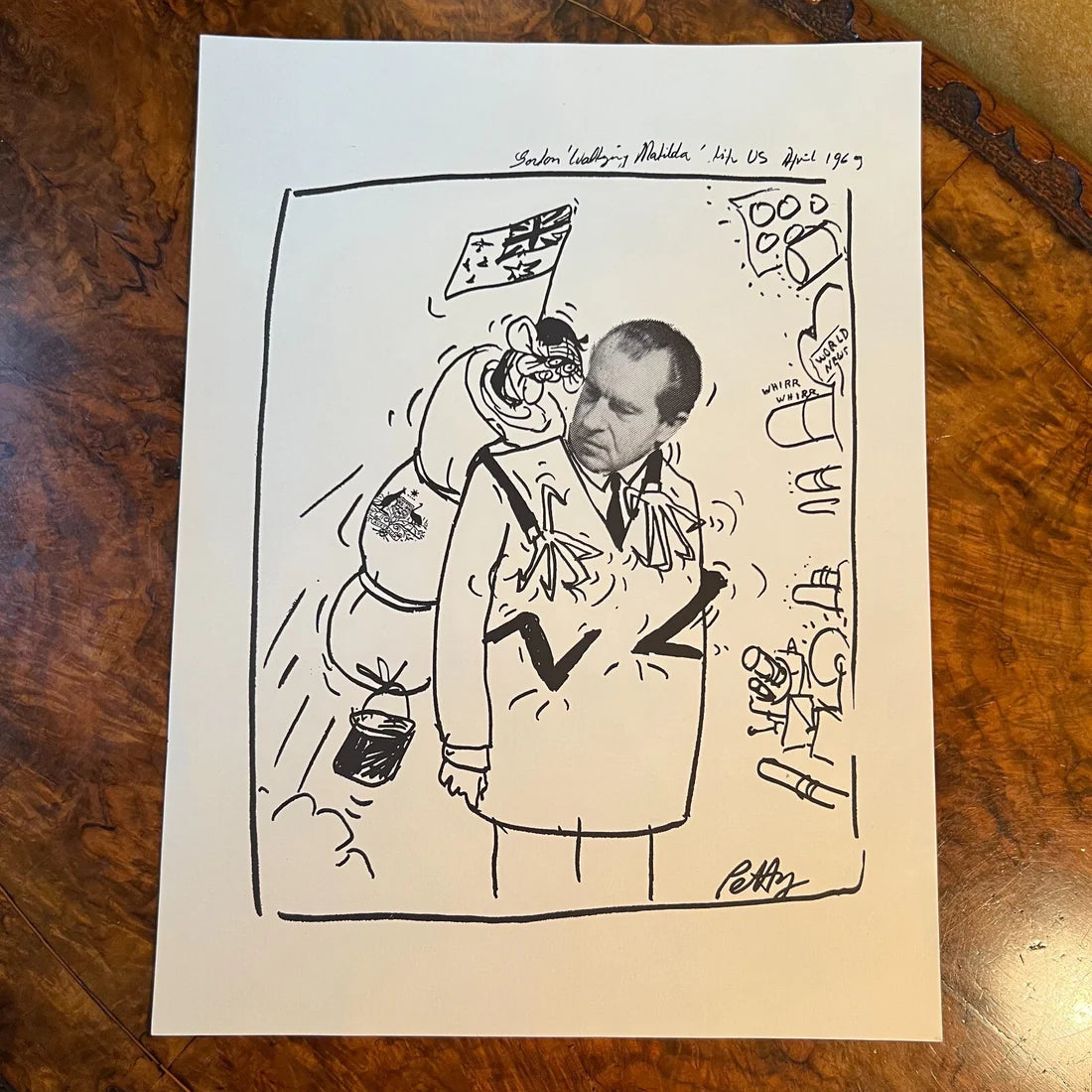 A Portfolio Of Petty: The work Of Bruce Petty Political Cartoonist 129/1000