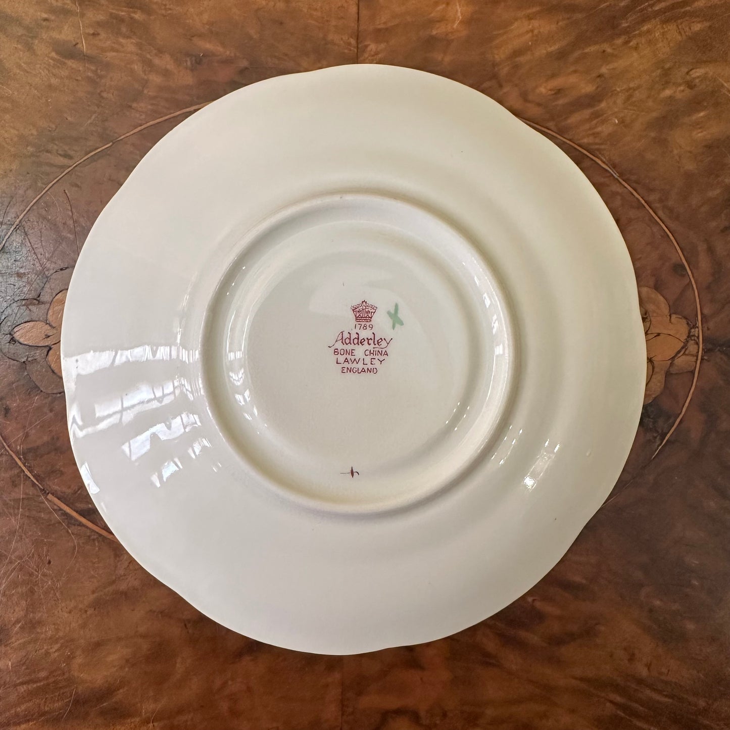 Adderley Lawley Saucer Plate 