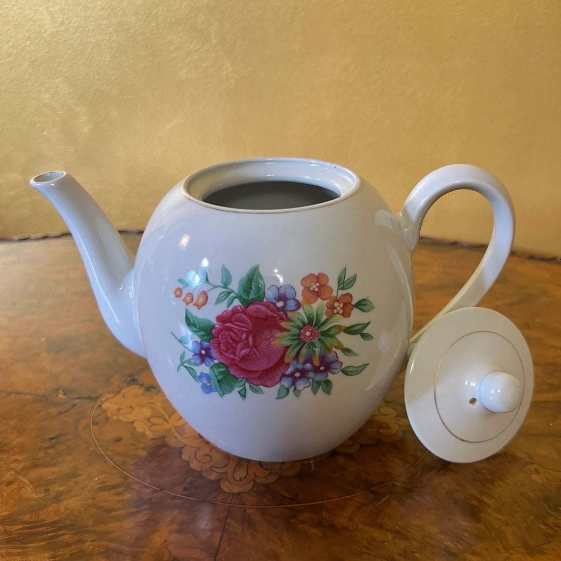 Albany Floral Print Teapot