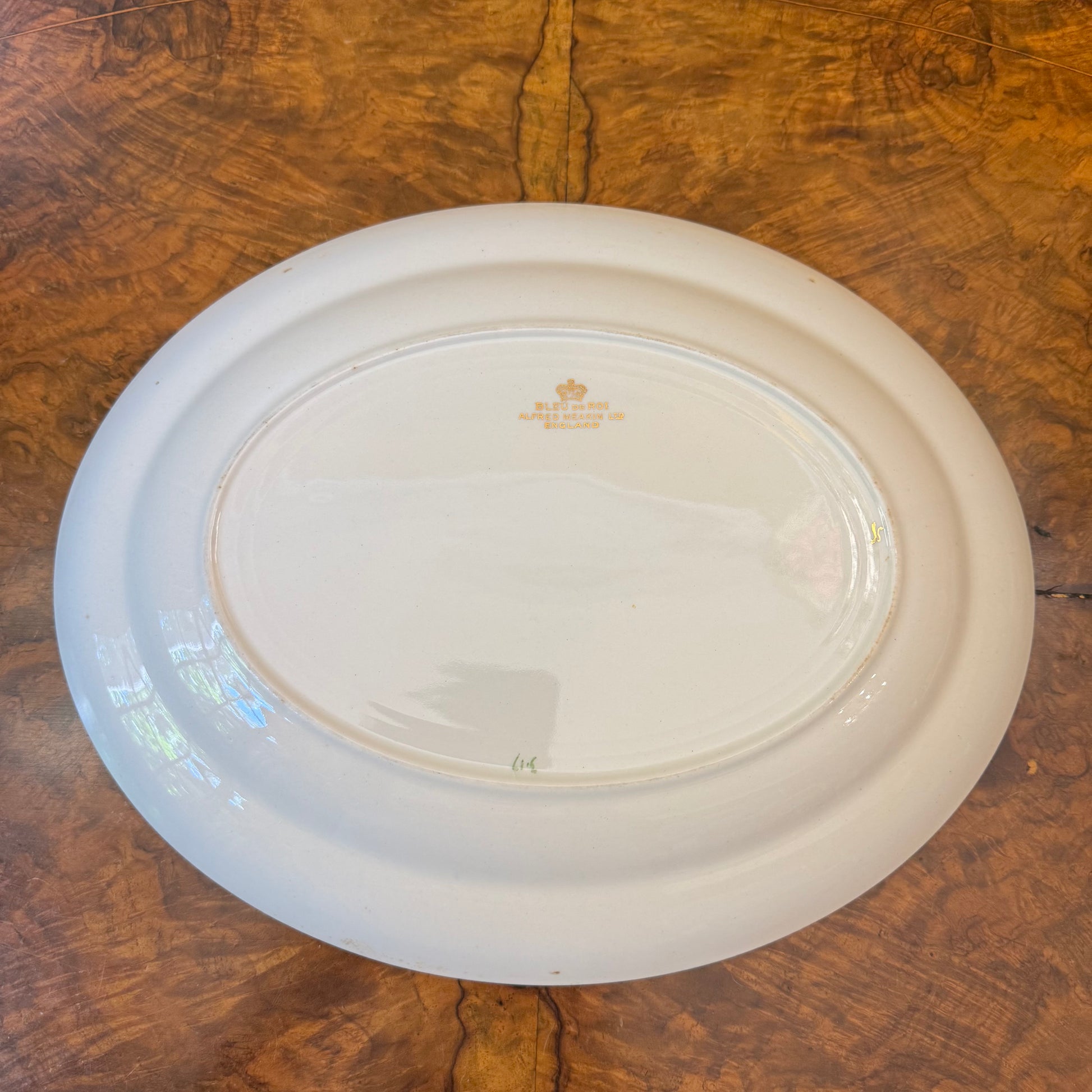 Alfred Meakin Bleu De Roi Medium Platter