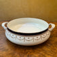 Alfred Meakin Bleu De Roi Serving Bowl With Handles 