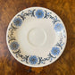 Alfred Meakin Glo White Ironstone Tea Cup Trio Set