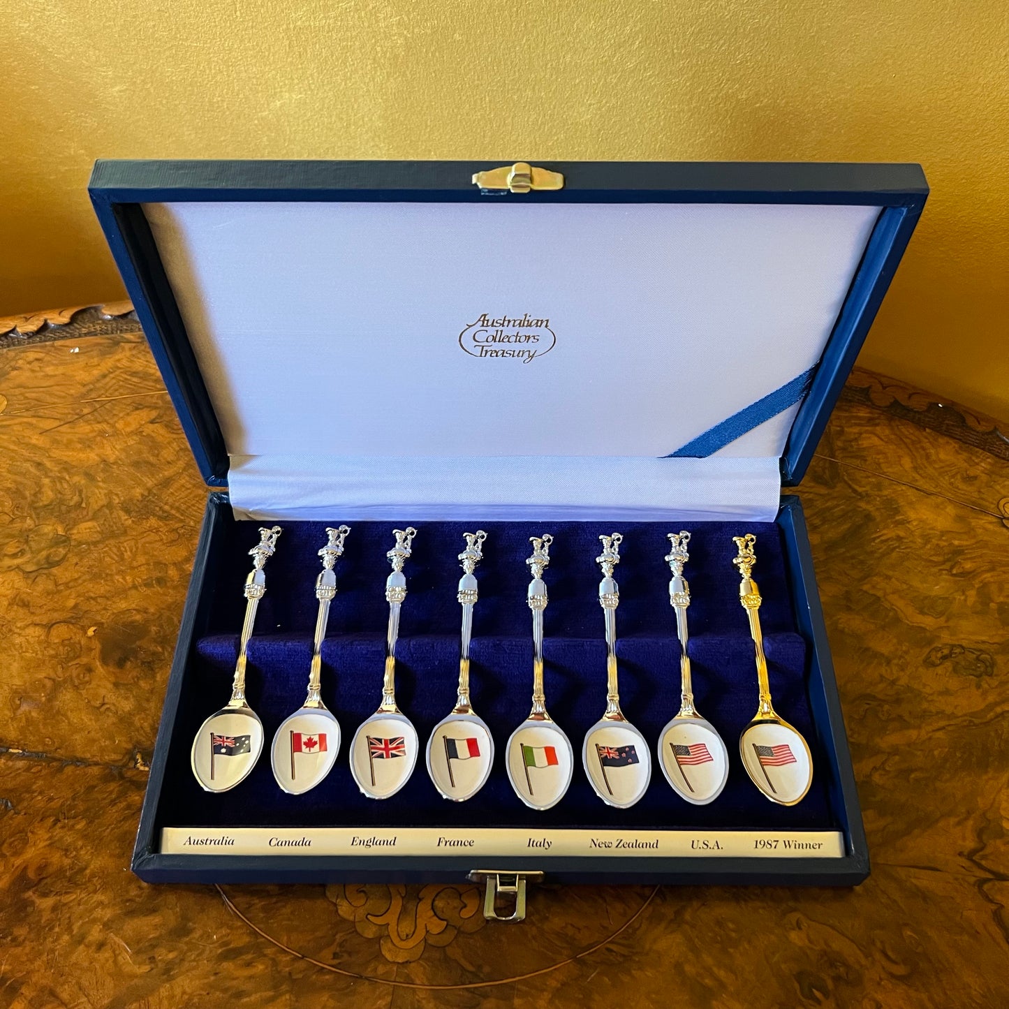 America's Cup 1987 Spoon Collection Set