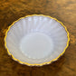 Anchor Hocking Milk Glass Shell Bowls 