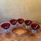 Anchor Hocking Ruby Red Boopie'Sherbet/Dessert Cups