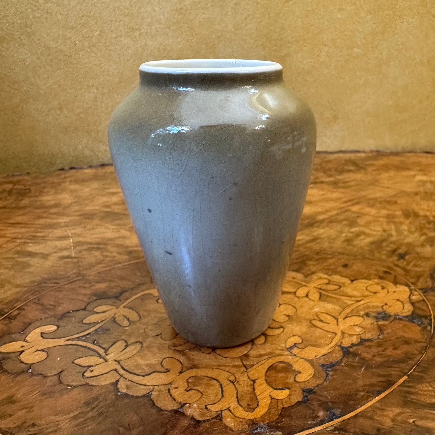 Anna Australia Hand-Painted Kangaroo Print Vase 