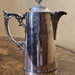 Antique English Silver Plated Coffee Pot