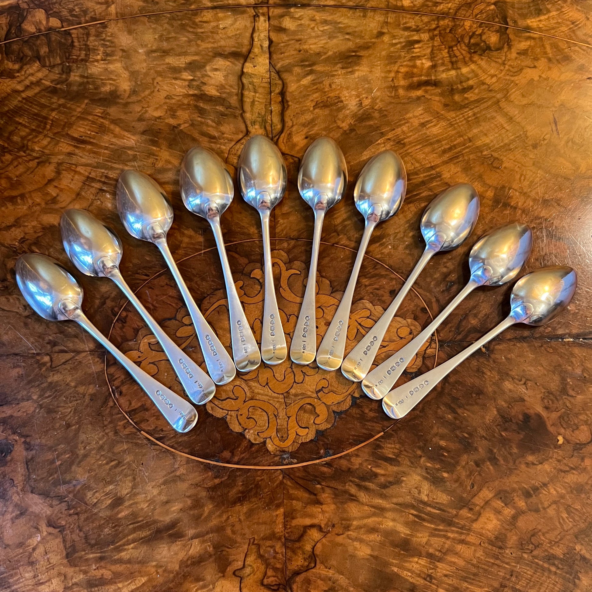 Antique 1881 Sterling Silver Spoons