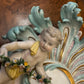 Antique 19th Century Meissen Porcelain Wall Candelabra 