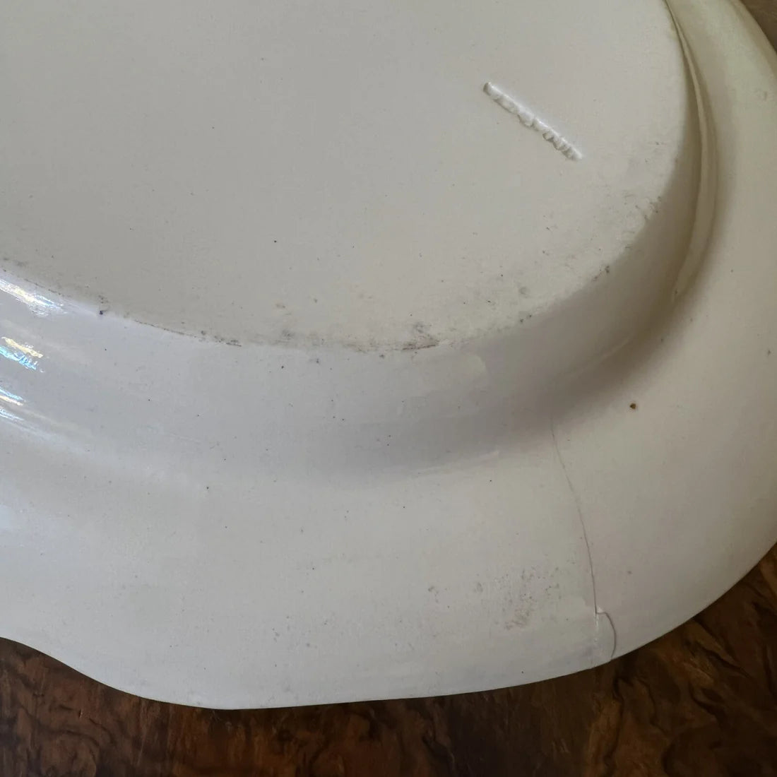 Antique 19th Century Queen Charlotte Wedgwood Oval Platter