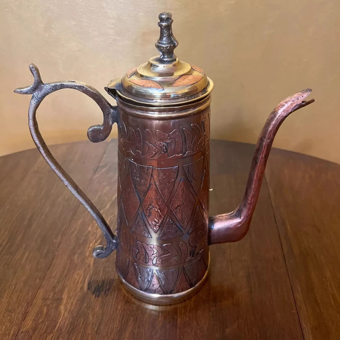 Antique Copper Brass Pot