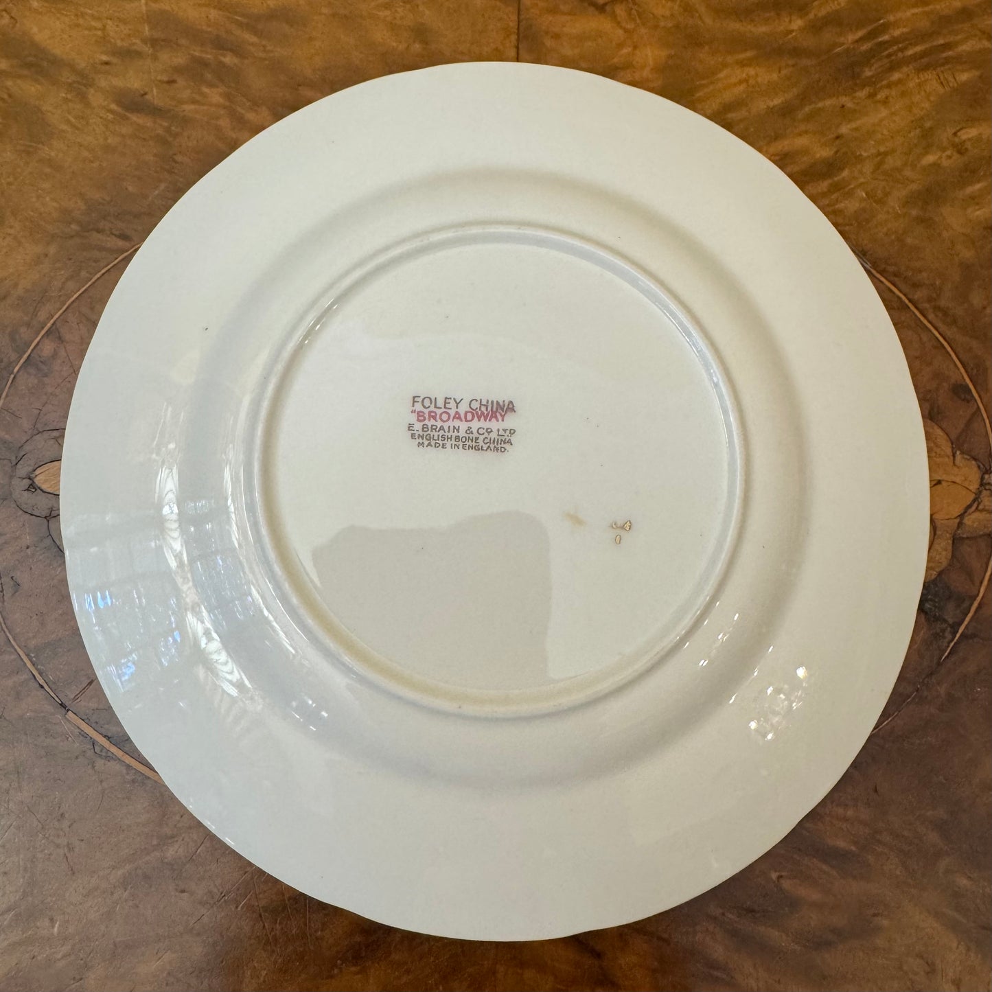 Antique Foley Broadway Bird Of Paradise Plate