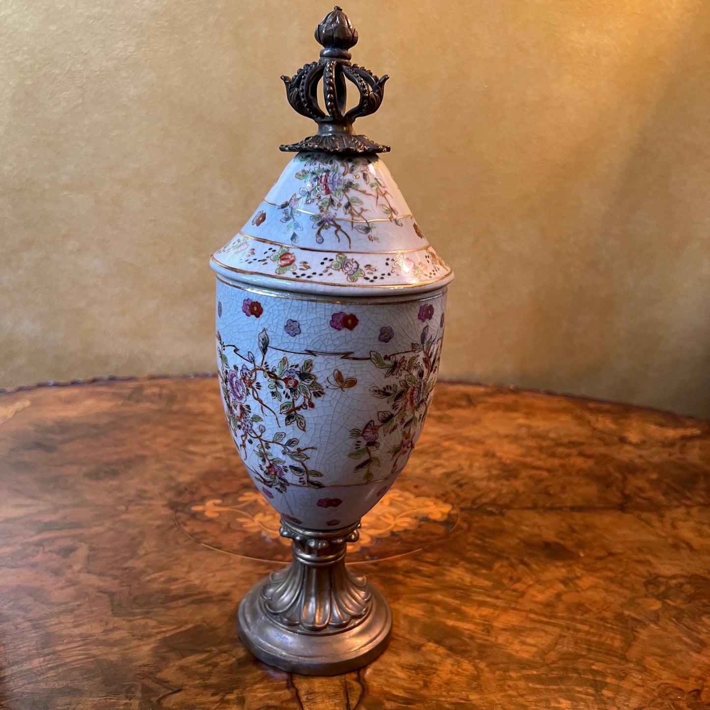 Antique French Porcelain Vase