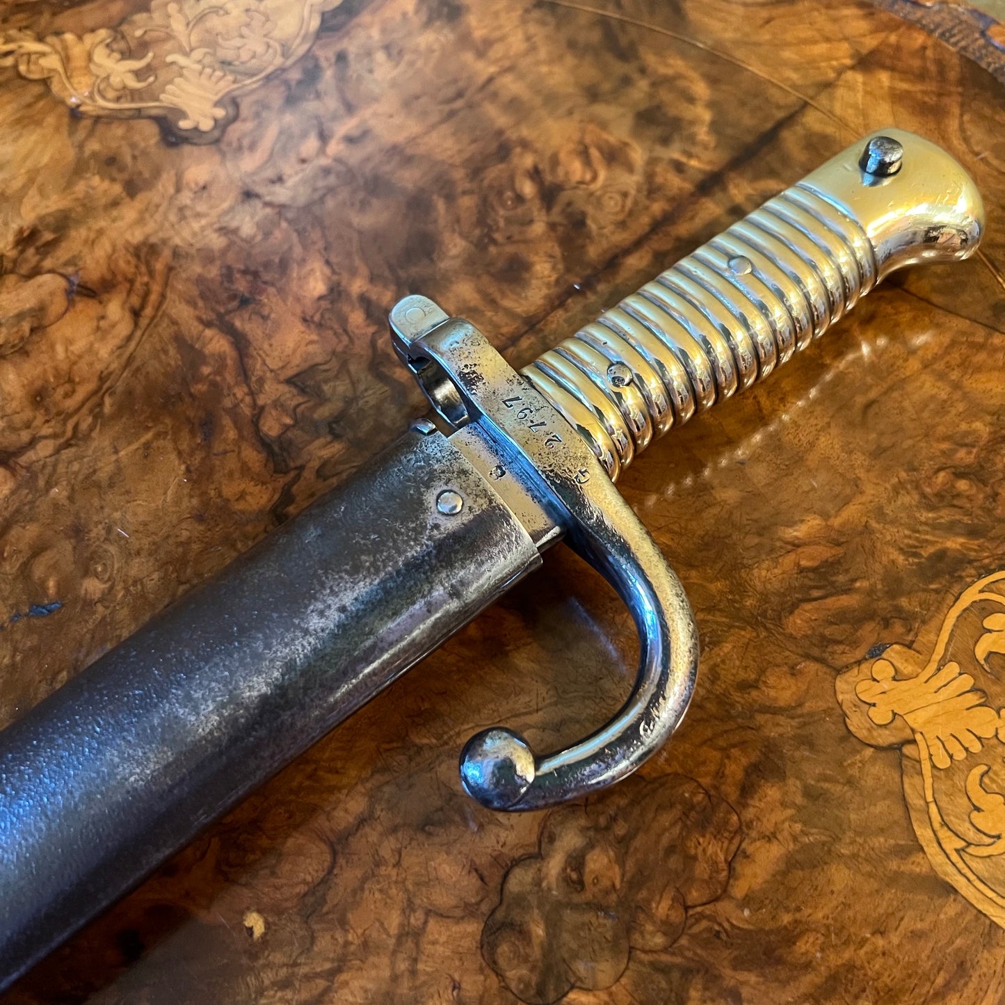 Antique French Saber Bayonet