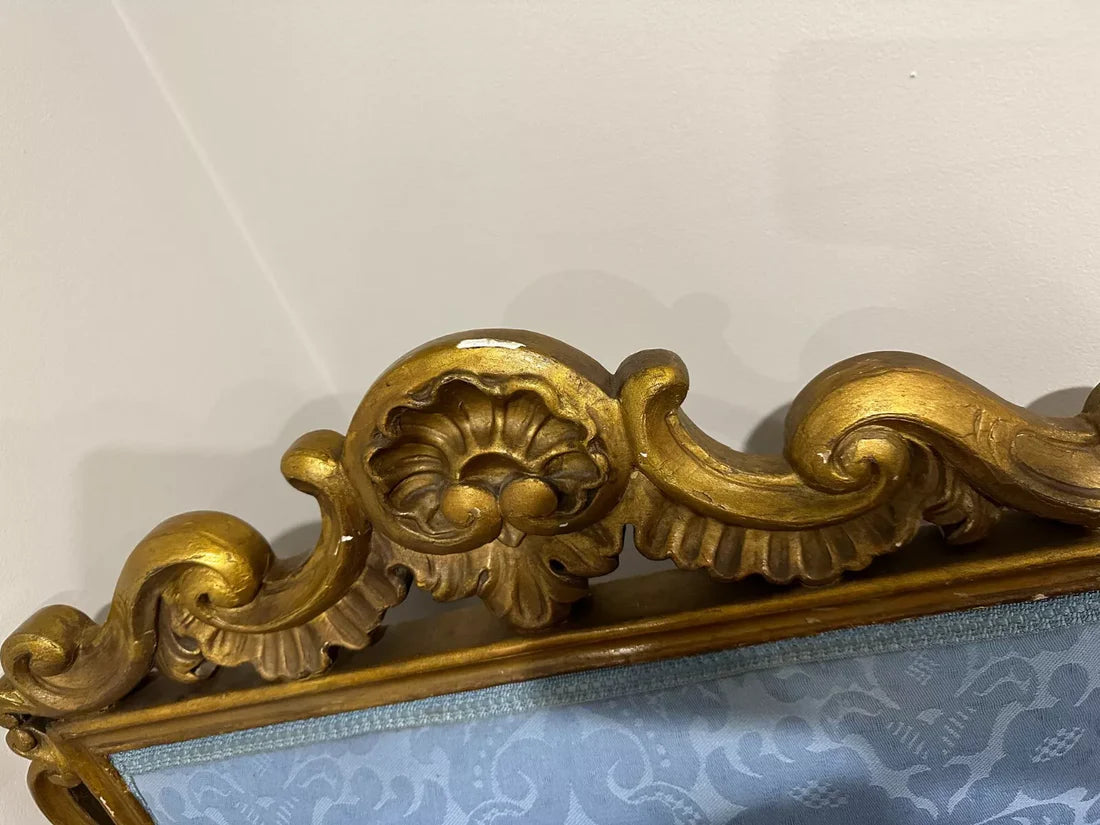 Antique Giltwood Prie Dieu Chair