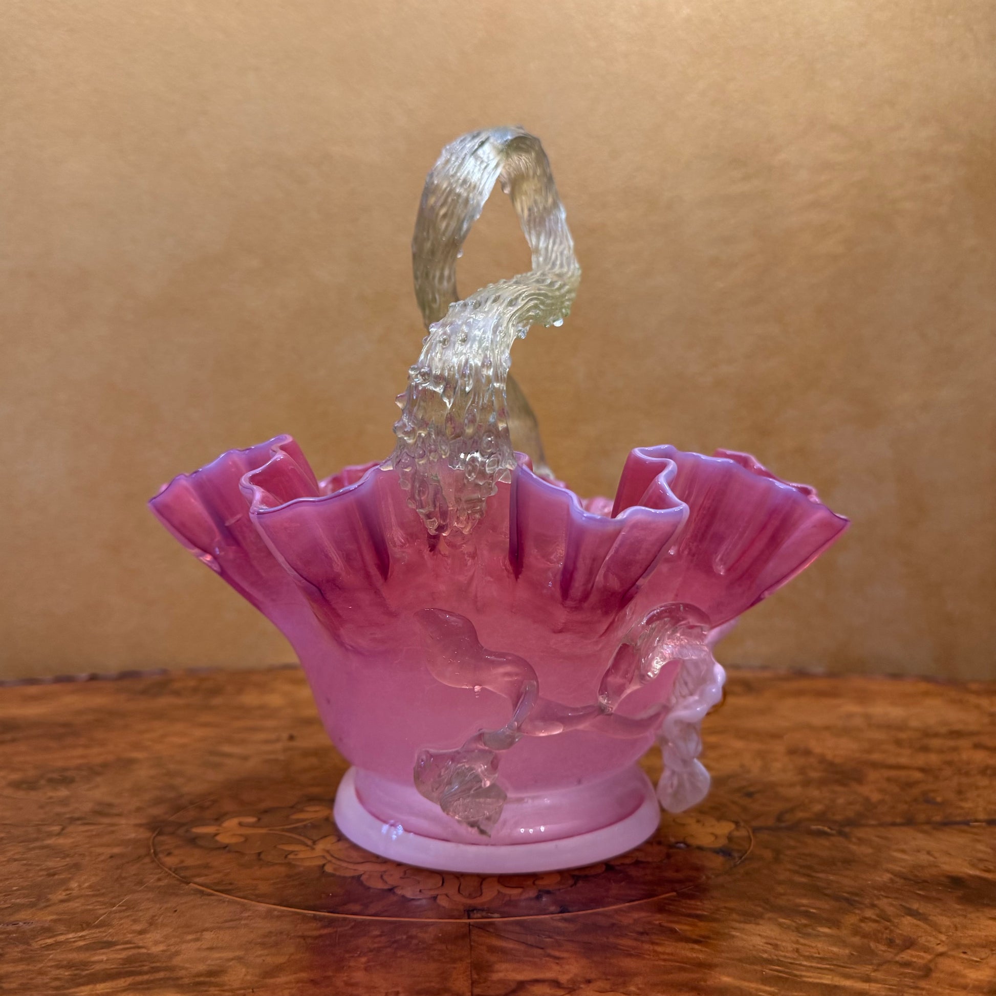 Antique Glass Ruffled 