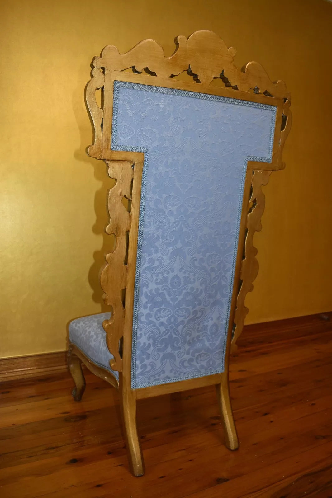 Antique Giltwood Prie Dieu Chair